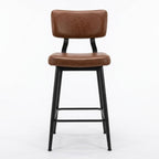 Brixton Counter Height Bar Stool with Backrest