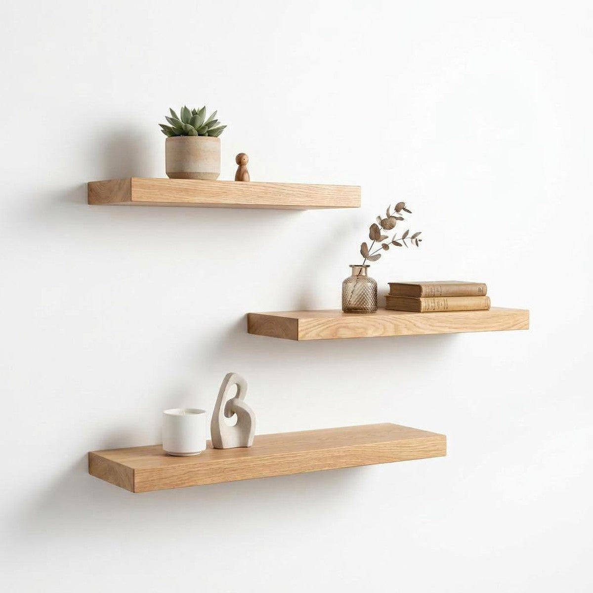 Mason Floating Wall Shelves Set of 3
