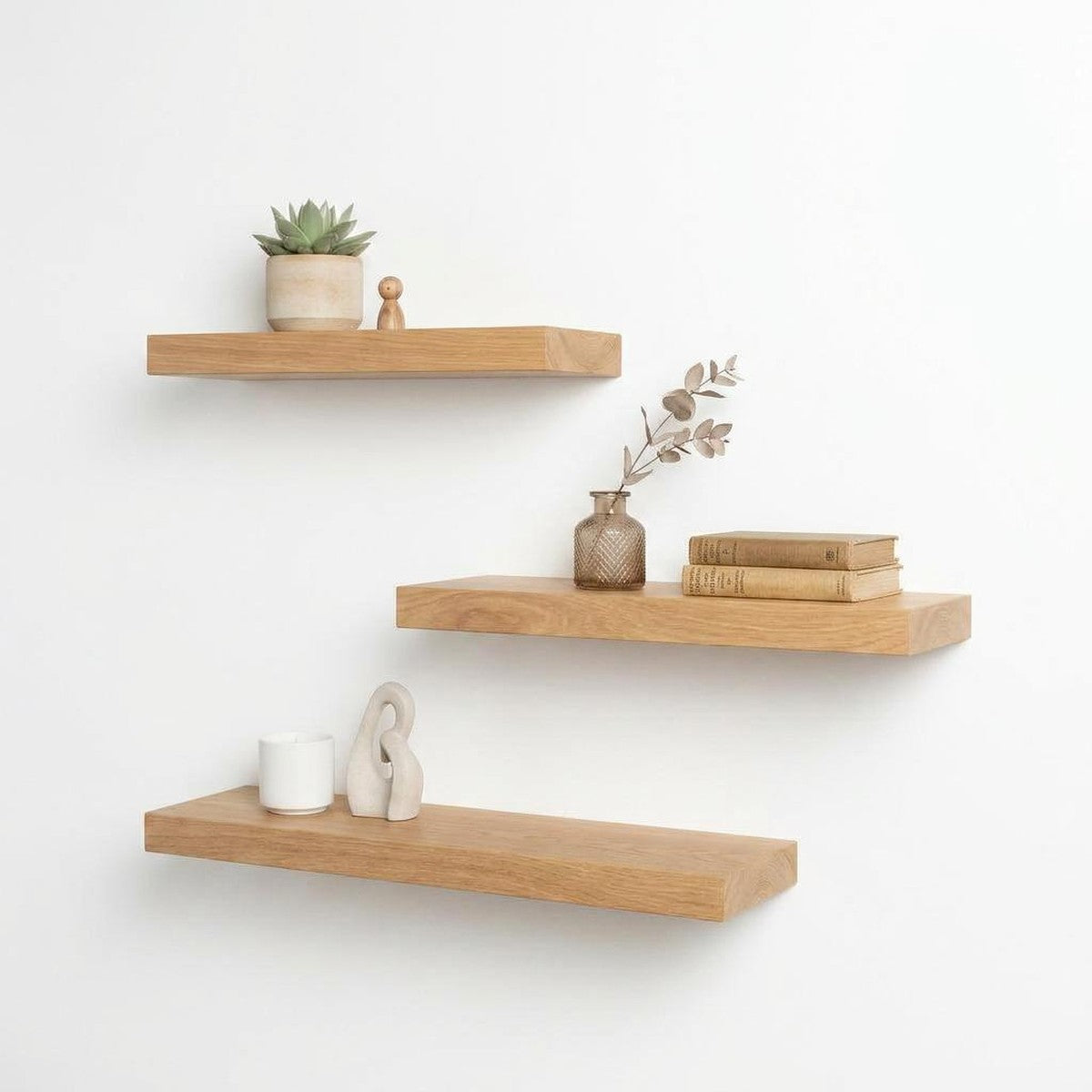 Mason Floating Wall Shelves Set of 3